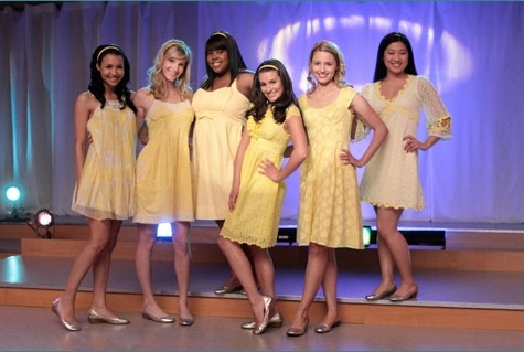 Glee yellow dresses